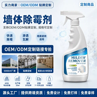 定制墙体除霉剂墙面克霉王卫生间厨房霉斑霉菌白墙除霉清洁喷雾