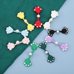 珍珠貓爪中式旗袍手工盤扣扣子中國風唐裝傳統民族服女裝上衣紐扣