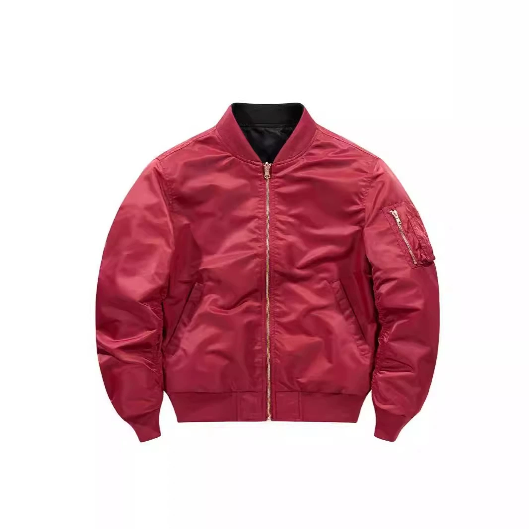 Double-sided autumn jacket for men and women for beloved, baseball uniform, oversize