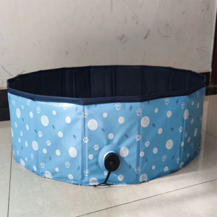 Amazon горячая Распродажа ПВХ бассейн для домашних животных складной таз для собак надувной бассейн для домашних животных фонтан