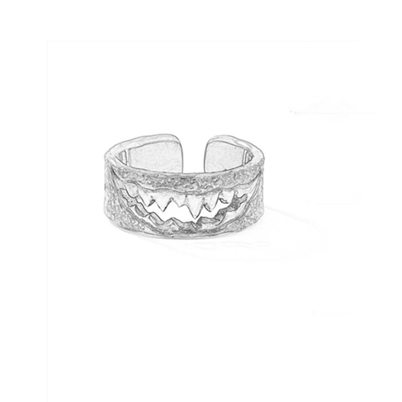 Мужское genuine дизайн ретро кольцо, серебря bracelet ручной работы, на указательном пальце