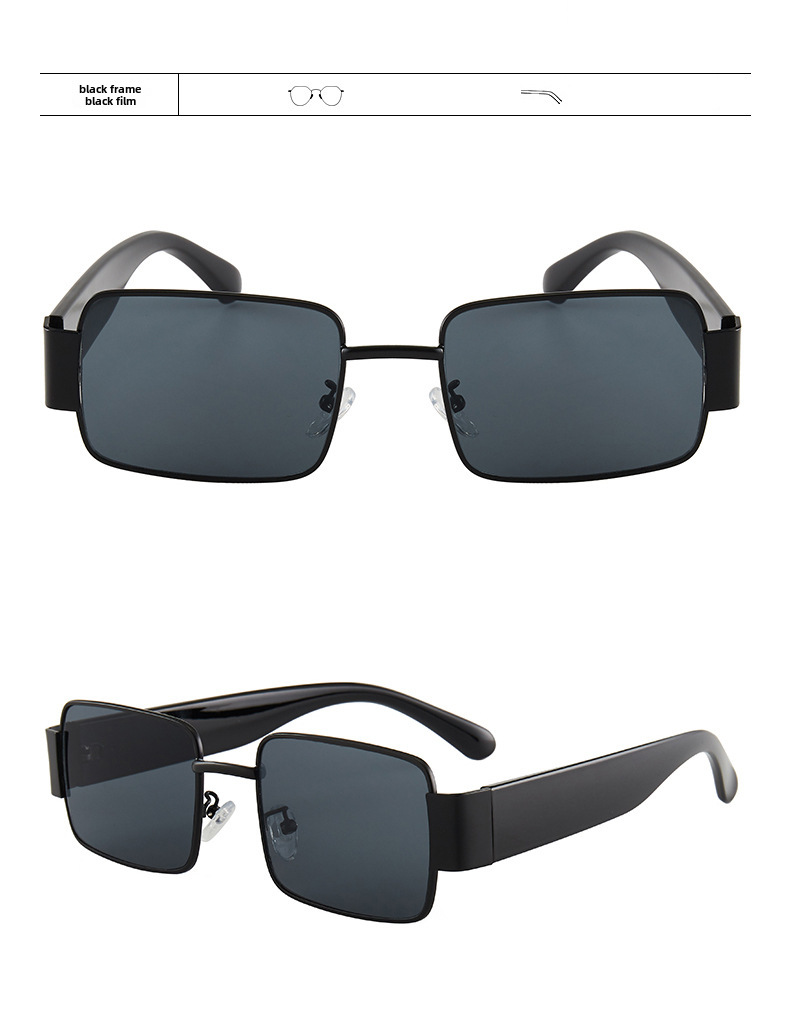 New large frame square European and American fashion big face slimming sunglasses ins style street shot all-match glasses_voghion.com