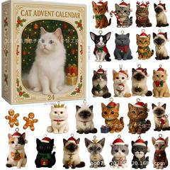 跨境新品 Cat Lovers Advent Calendar 2025猫爱好者日历
