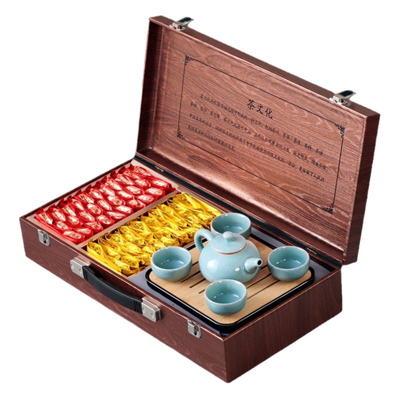 大紅袍茶葉ギフトボックス金駿眉シナモン紅茶小缶岩茶祝日プレゼント卸売りお土産