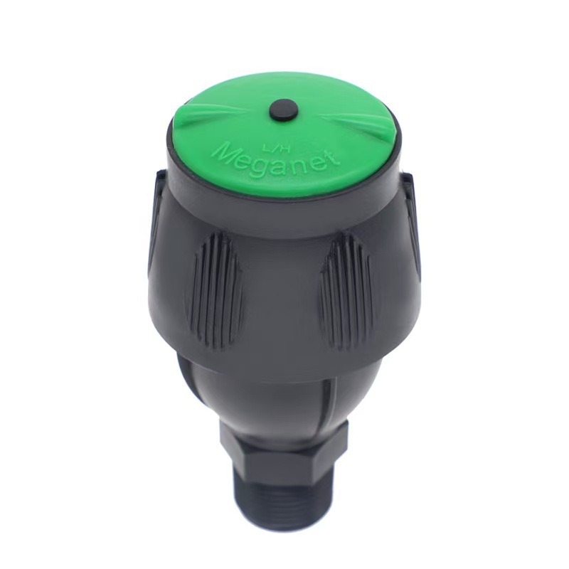 6 puntos Magro rocker boquilla de rotación automática 360 grados boquilla ajustable boquilla de rociador para huerto de campo