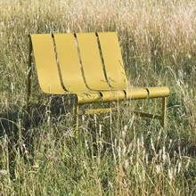 金属工业风户外休闲椅庭院露台公园长椅露天阳台民宿卧室沙发椅