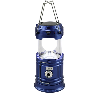 Outdoor Portable Solar Horse Lantern UV fənərlər - blue