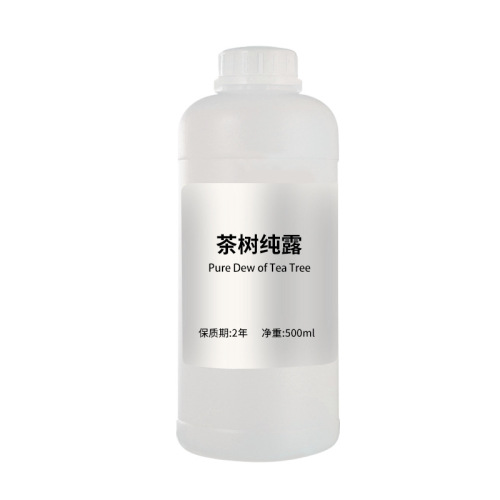 Manufacturer's tea tree hydrosol, Melaleuca alternifolia flower skincare toner and mask cosmetic raw material floral water for hydration and moisturization