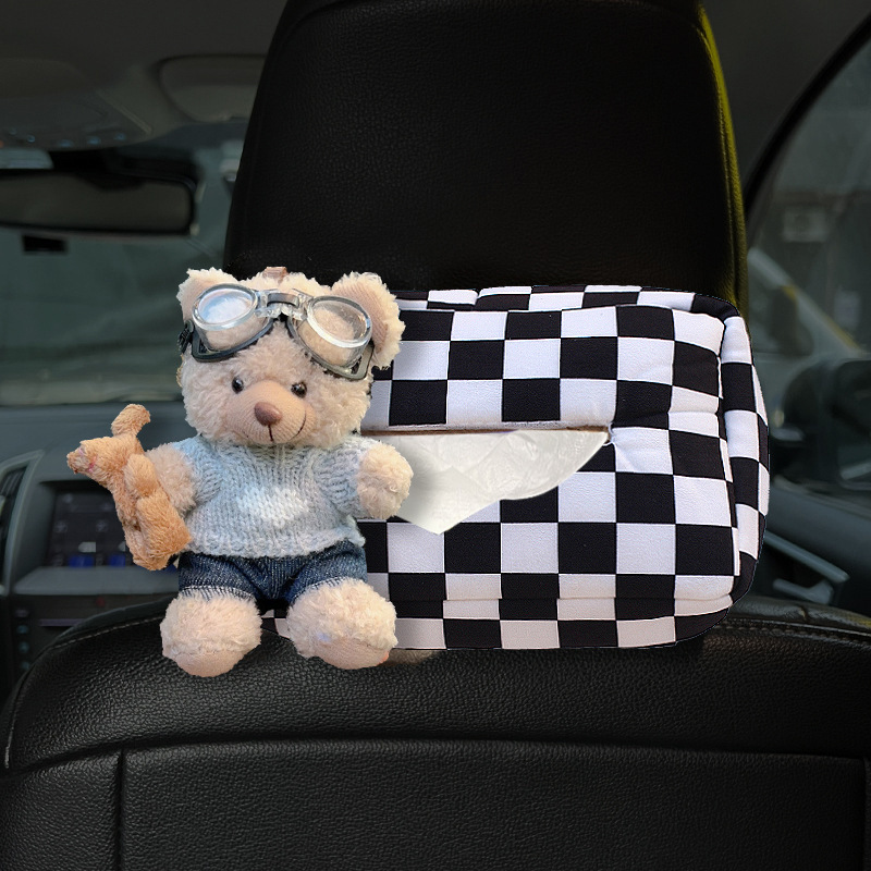 [Productos de punta] Bolsa de papel de dibujo para coche, caja de reposabrazos para mujer, bolsa de papel, caja de dibujo para coche colgante, decoración de caja de dibujo para coche image 25