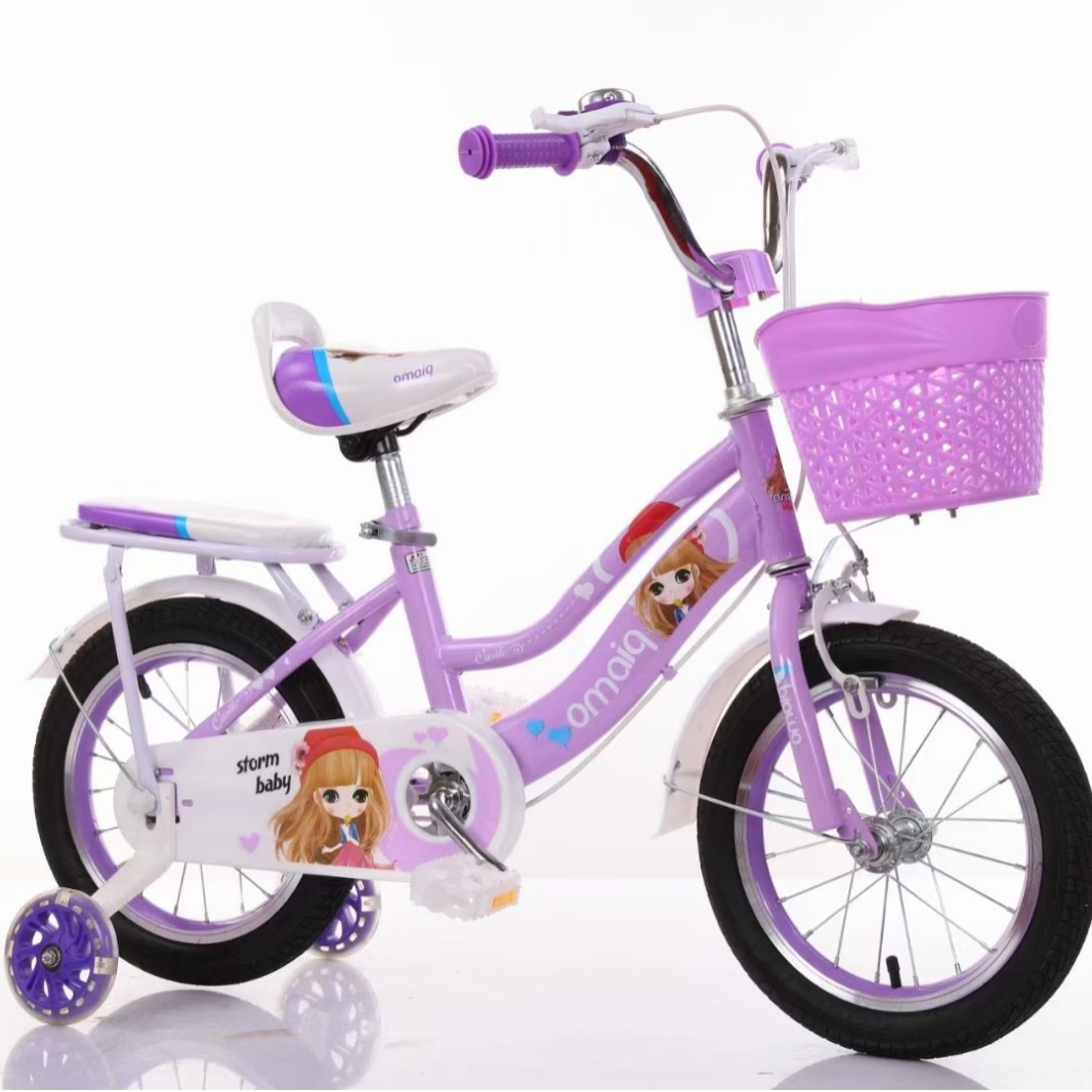 Children's bicycle women's bicycle 12 inch 14 inch 16 inch 18 inch 20 inch 3-12 weeks baby boys and girls pedal bicycle