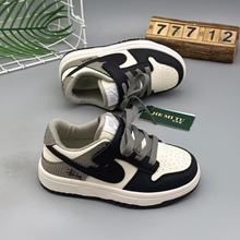 板鞋儿童青少年运动潮流童鞋低帮拼色2026春季新款男女童时尚单鞋