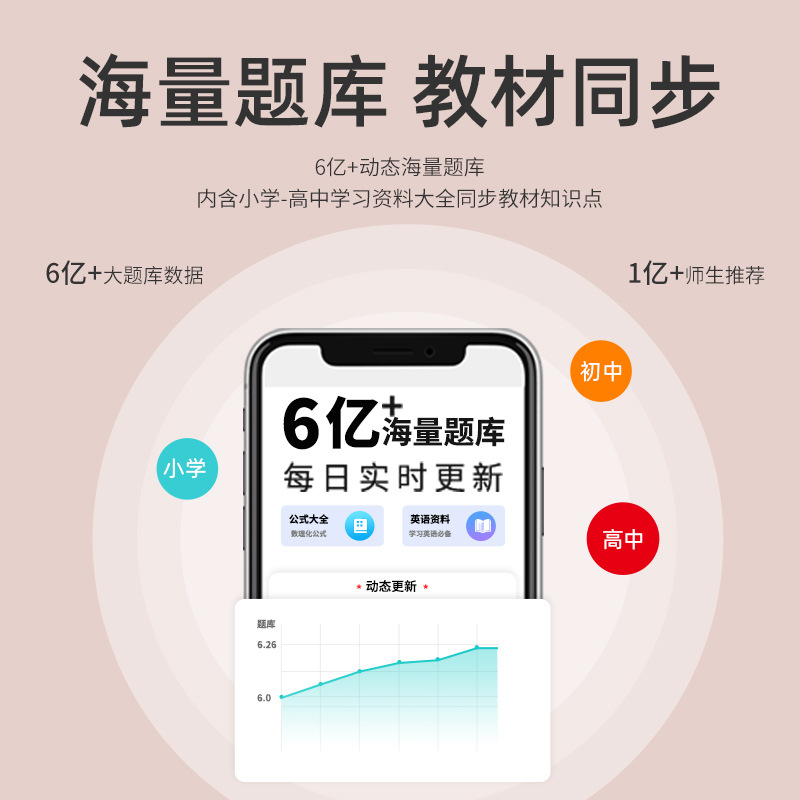 Handheld wireless photo, pocket small printer for elementary school students, bluetooth