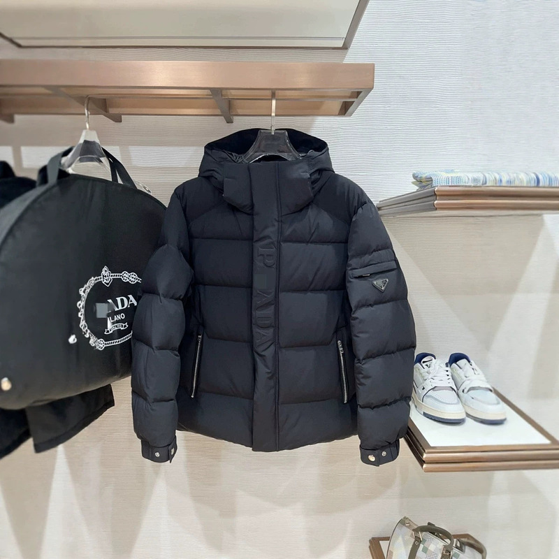 PRD95 down jacket, high-quality, high-end PRA down jacket, 2026 new fashion designer style PRD95 down jacket, high-quality, high-end PRA down jacket, 2026 new fashion designer style
