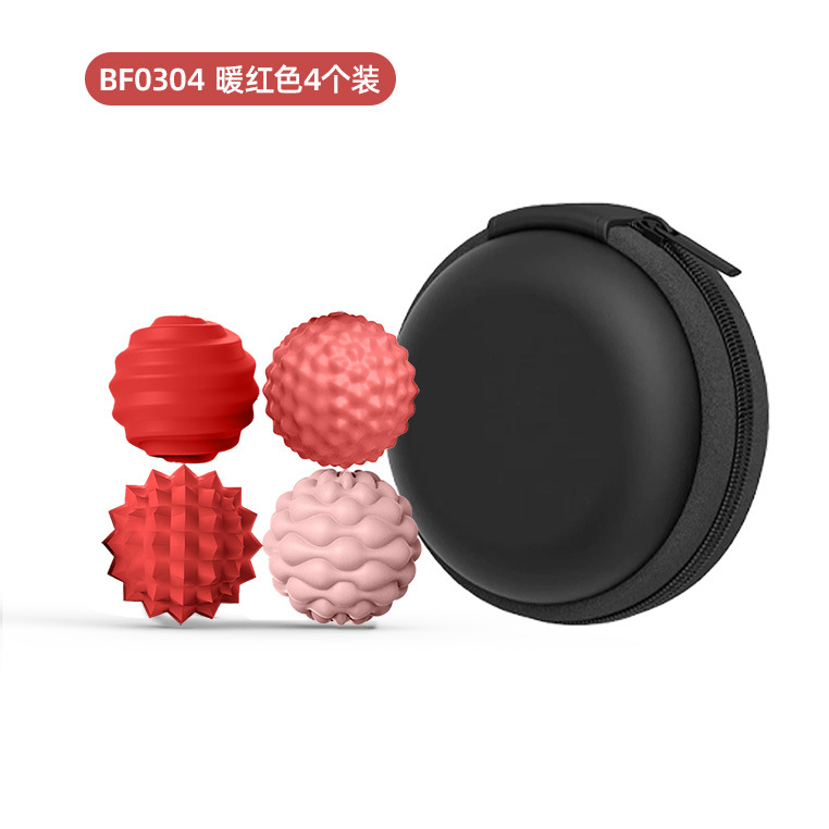Juguetes infantiles transfronterizos de silicona sensoriales bola magnética juguetes de descompresión de textura colorida bola de descompresión juguetes de puzzle
