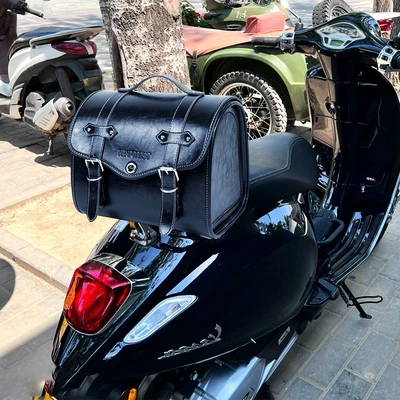 Box Bag, Motorcycle trunk - v03black-backrest-bracket