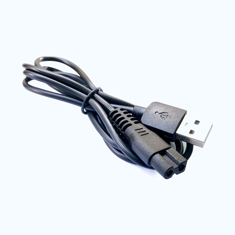Applicable to Codos Corded Shaver Charger Cord Electric Razor Pet Grooming Shaver Universal USB Power Cord