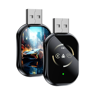 Hot-Selling Smart Car-Machine Interconnection Reverse Control Carplay Adapter Apple Android Mirror Screen Projection Carplay Box (Simsiz CarPlay və Android Auto) - q1o-4-in-1-wireless-carplay-android-auto-adapter-apple-android-screen-mirroring-optimized-for-overseas-systems