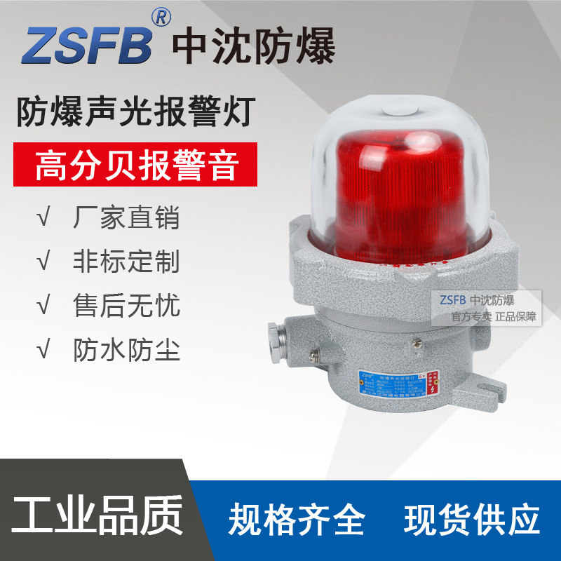 防爆声光报警器BBJ/闪烁频率150次防护等级IP65IICT6高分贝报警器