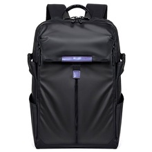 时尚双肩包皮膜男士背包户外骑行机车旅行运动包可容纳17寸电脑包