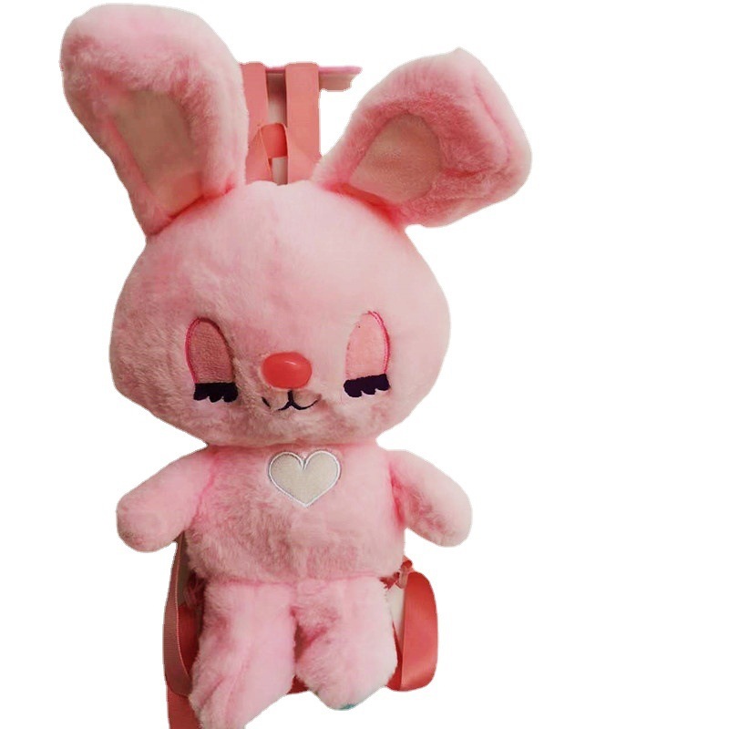 Nuevo sueño dormir conejo dormir oso muñeca felpa juguete bolsa captura muñeca máquina muñeca Regalo boda lanzar muñeca