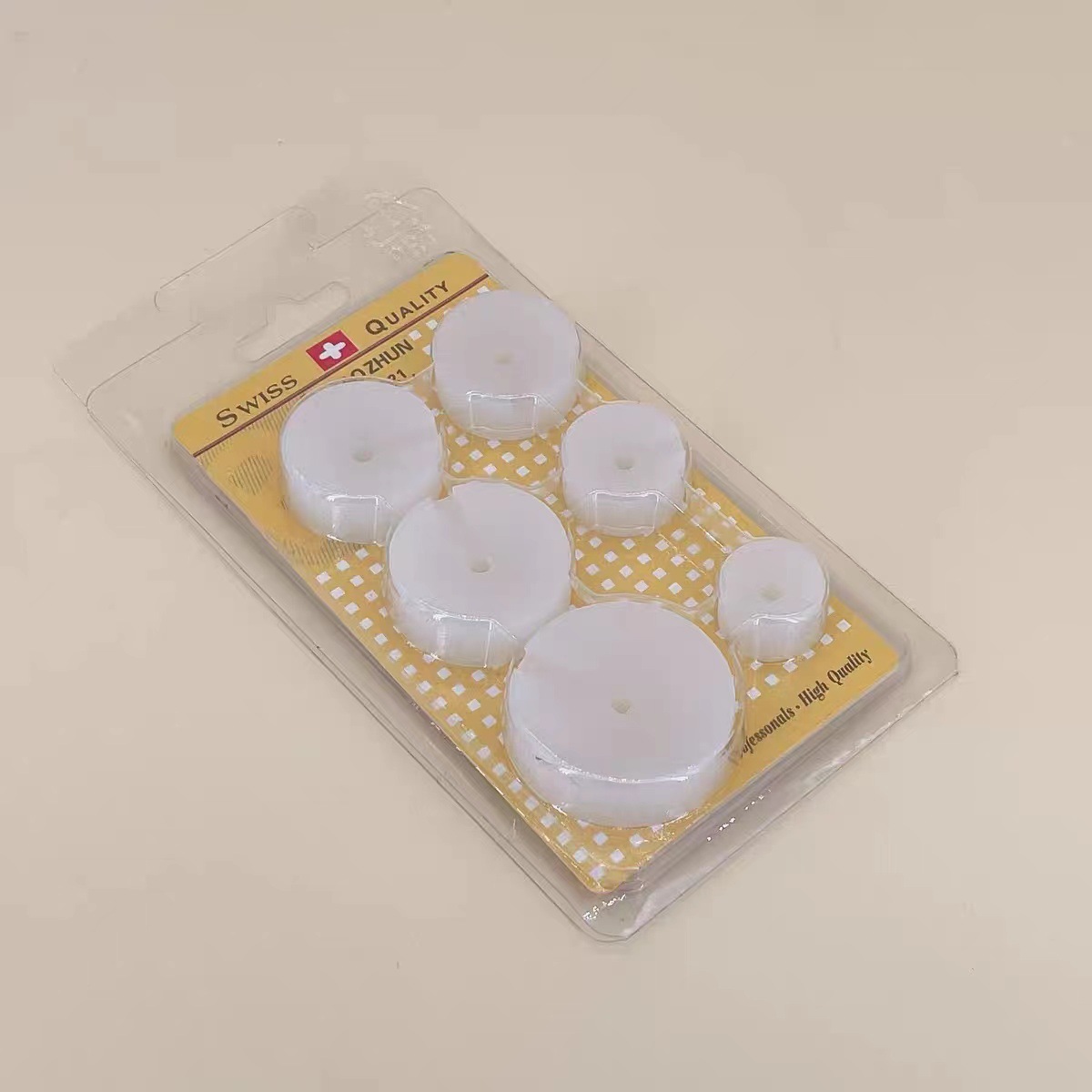 手表配件修表工具 软胶表垫 机芯座胶垫 机芯胶垫 六个尺寸机芯垫