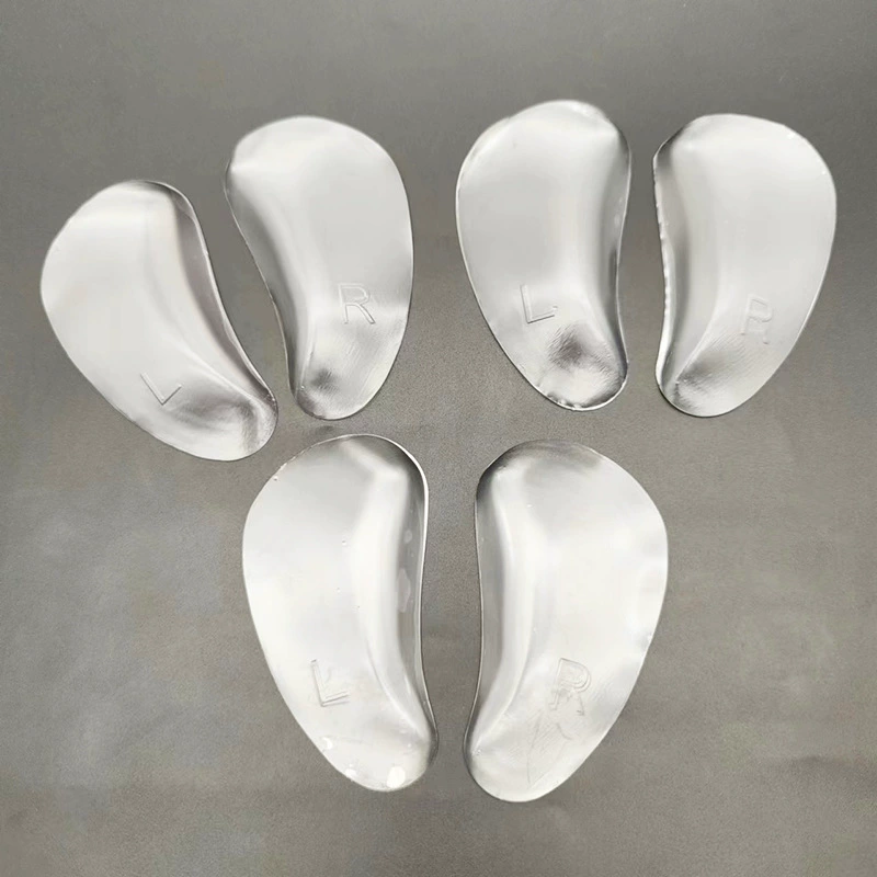 Новая подушка для арки, силиконовая утолщенная подушка для коррекции плоской стопы для взрослых, поддержка для ног, Спортивная амортизирующая прозрачная подушка для ног