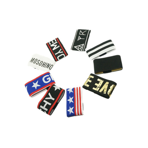 Red Chinese style sports wrist children's sports small wristband basketball running text wristband hip-hop fitness bracelet