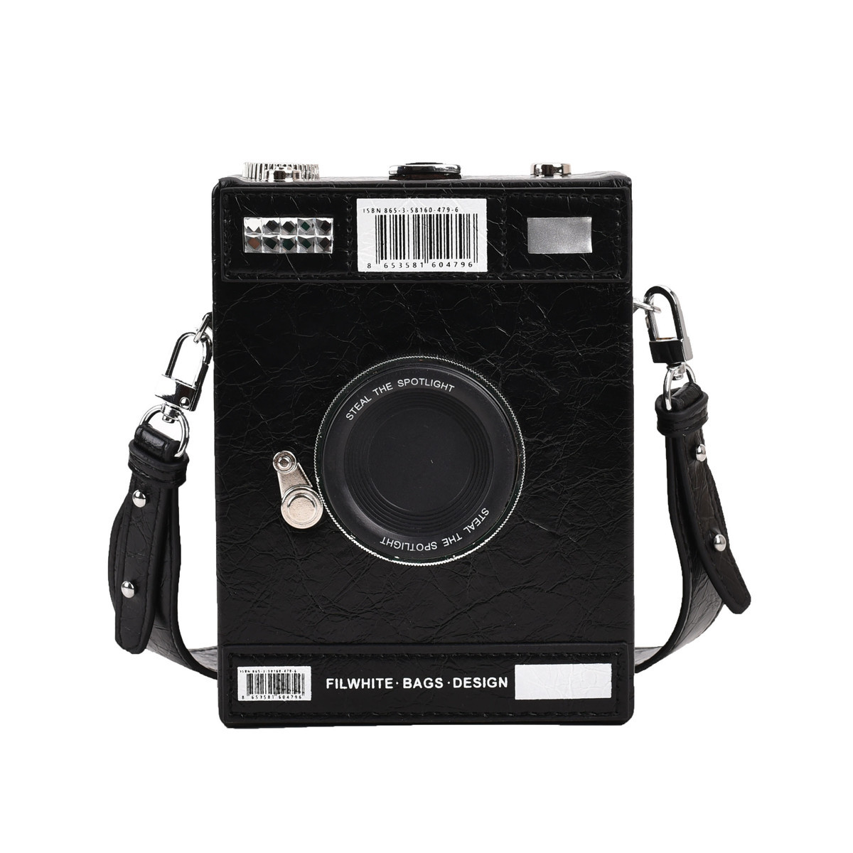 Új, sokoldalú Camera női táska, PU bőr mintás férfi és női crossbody kis táska_voghion.com