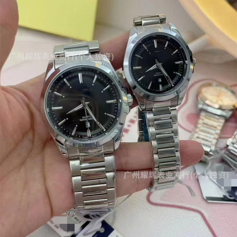 Langjia Yuedong Series Men's and Women's Watches 2025 New Af Concas Watch Scale Luminous Quartz Couple Model Wholesale