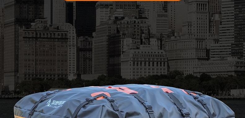 Roof bag, SUV roof bag, rainproof and waterproof roof bag, car luggage rack luggage bag, new rainproof model