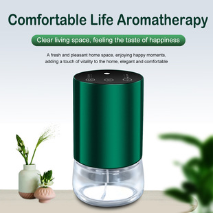 Amazon Waterless Essential Oil Machine 100ml Two-Fluid Aromatherapy Machine Home Fragrance Diffuser Automatic Fragrance Sprayer