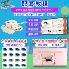 Science Experiment Small DIY Craft Wooden Toys for Children Middle and Primary School Educational Tools Institutional Science Project Kit