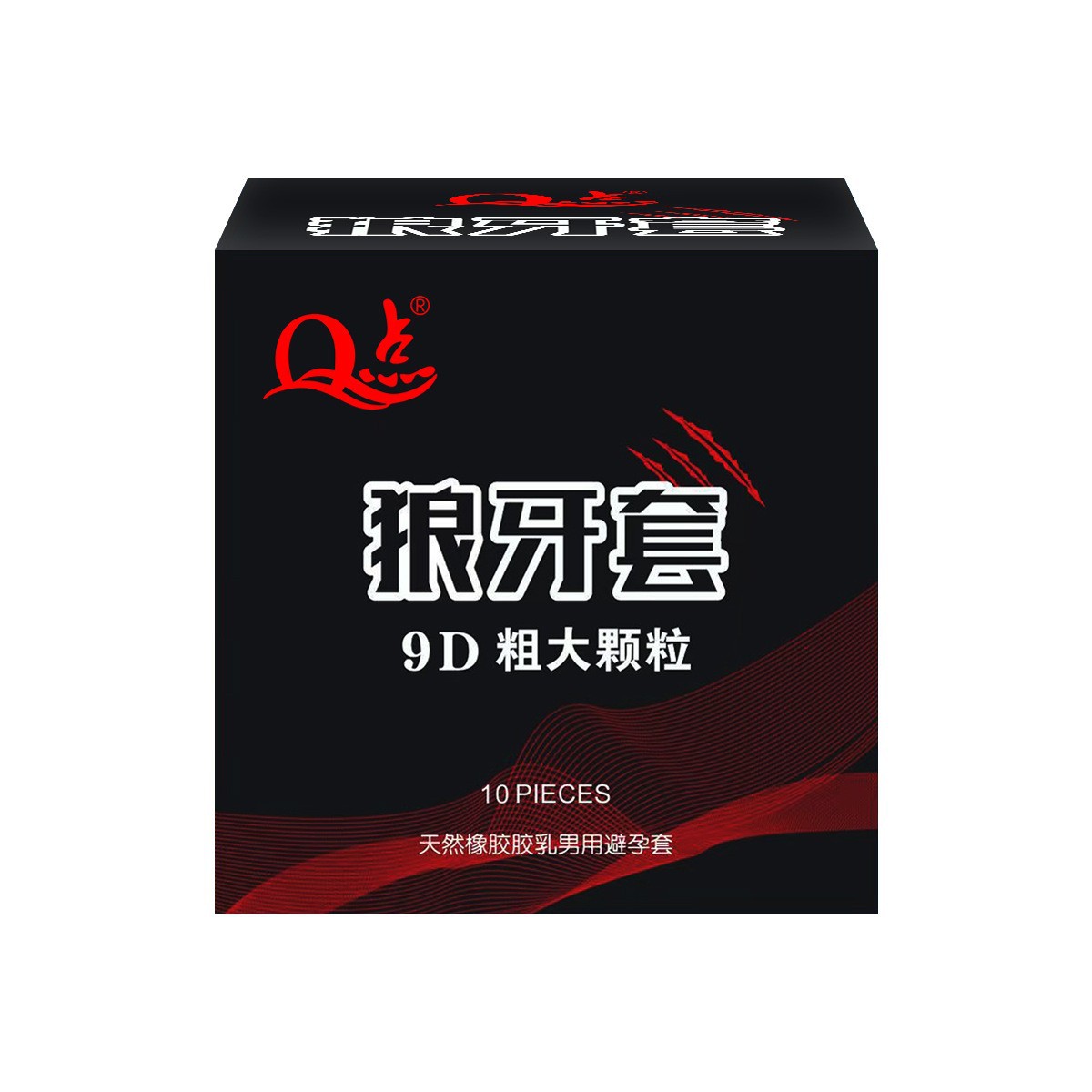 Red 9d wolf fang large granules [1 box of 10 pieces]