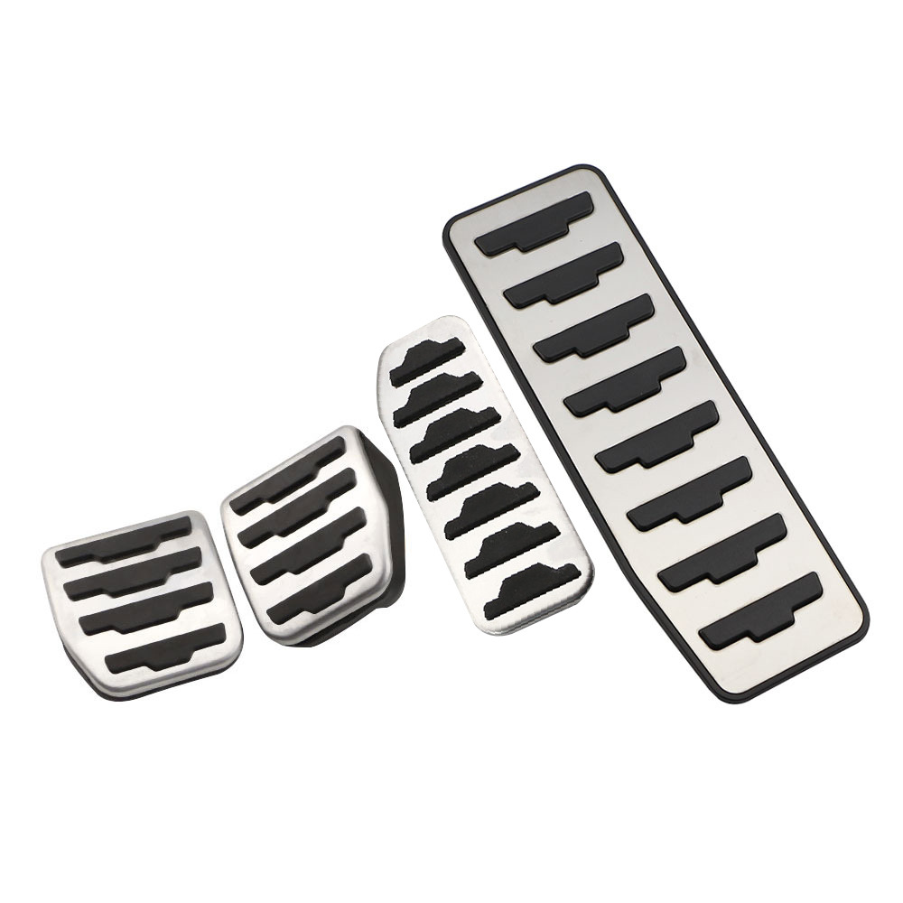 Suitable for Land Rover Evoque, Discovery, Freelander, Jaguar F-Pace Original Style Stainless Steel Accelerator Pedal 7+4