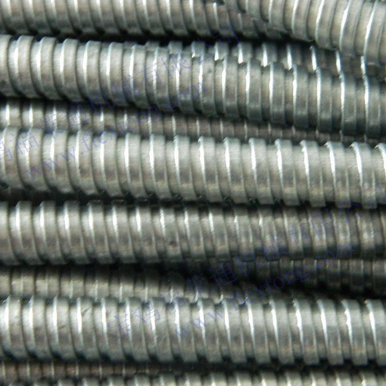 热浸锌单扣/双扣穿线管 穿电缆镀锌金属软管 可绕金属软管