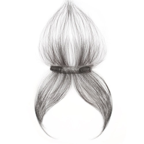 Wig bangs female human hair summer lanugo hair bangs hairline invisible traceless eight-character bangs wig piece wholesale