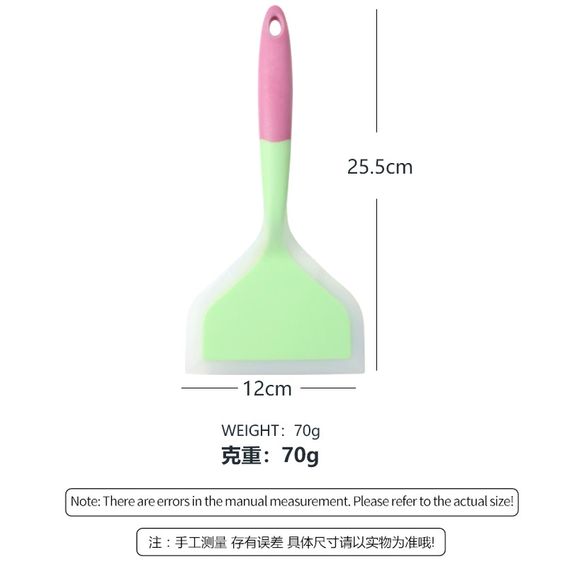 Silicone two-color handle, wide neck