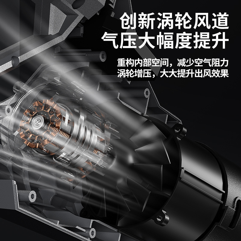 Wanniu の新しいプライベートモデルブラシレスハイパワー送風機回転式葉吹き機工業用除塵リチウム電池ストームブロワー|undefined