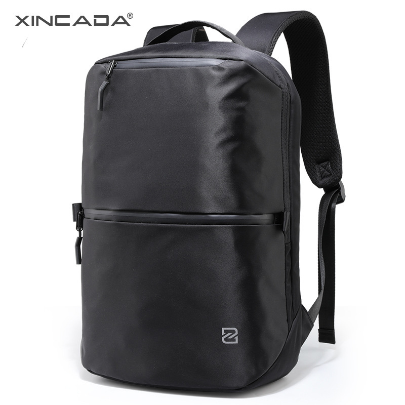 Travel Backpack Simple Trendy Brand Men's Skin Casual Computer Bag Fashionable Trendy Schoolbag Advanced Sense Men's Backpack