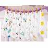Six layer cotton square scarf 6 Bubble towel Baby children Face Towel washing Gauze Feeding towel gift