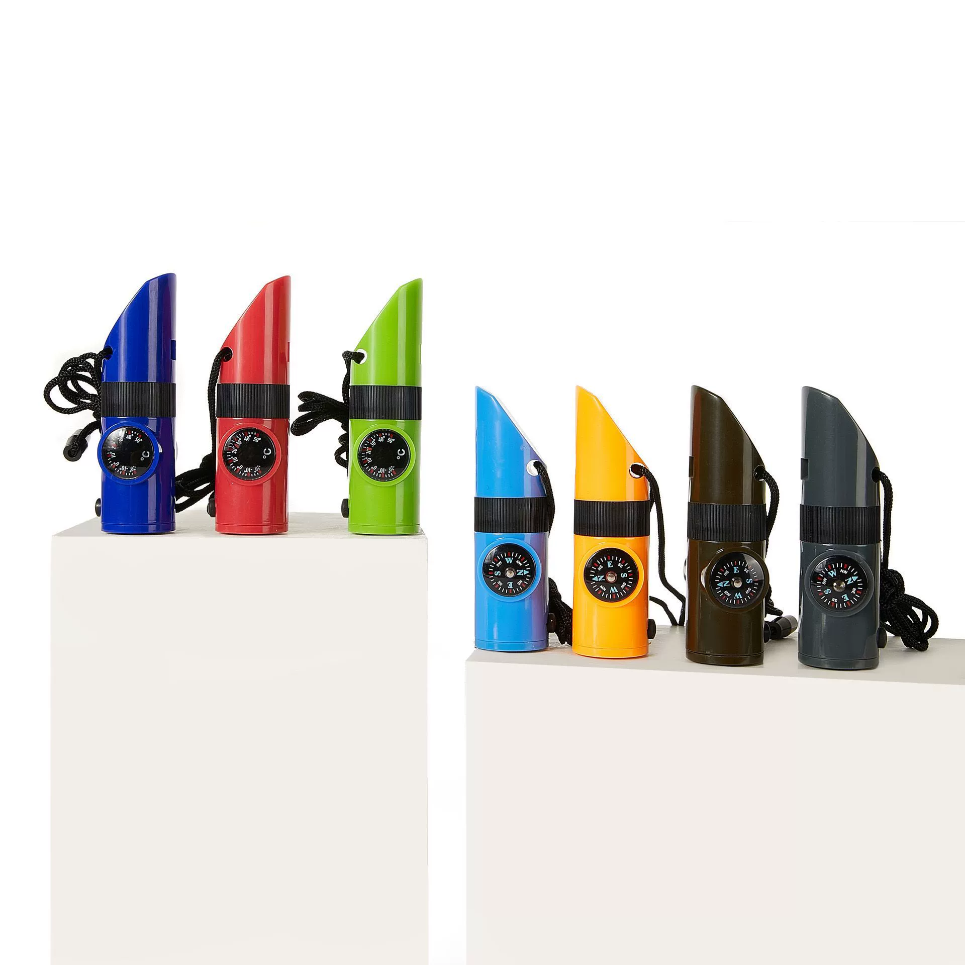 Производители непосредственно для наружного кемпинга спасательный компас увеличительное стекло термометр семь в одном многофункциональный свисток выживания