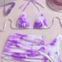 挂脖高弹跨境欧美比基尼