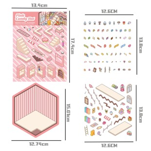 ��ɫ�ǹ�С��DIY���wƴ�b��߃�ͯ�����ֹ��쾰�N����