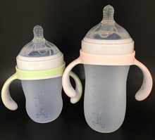 厂家直销 防摔仿真母乳新生儿宝宝全软60口径奶瓶