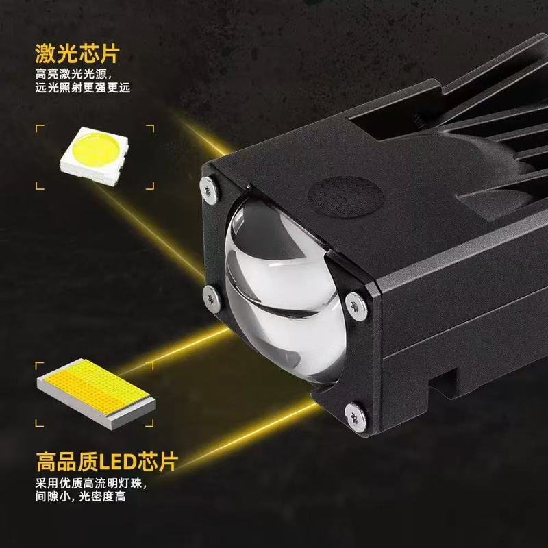 U49 車のグリルライトグリルライト黄色と白の 2 色トラック LED グリル 2 色スポットライトオートバイスポットライト 1inch|undefined