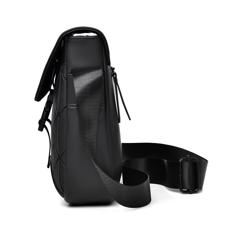 Bolso bandolera de hombre de rombos coloridos de nuevo estilo al por mayor transfronterizo 2024, bolso pequeño cuadrado de gran capacidad para viajes de negocios, bolso de hombro