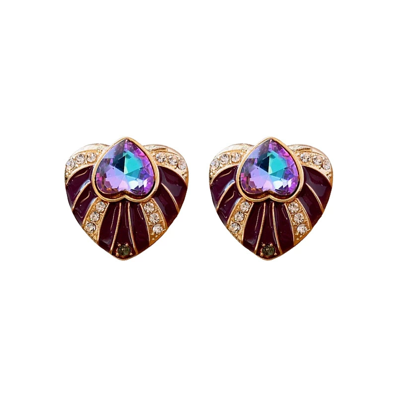 Серебряная игла, модный дизайн серег, французский стиль, легкая роскошь, стиль высокого качества