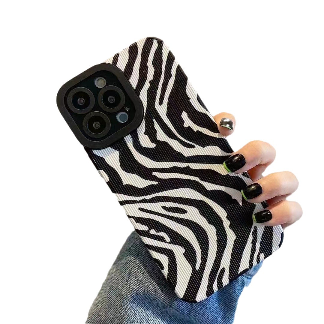 Fashionable Zebra Pattern Phone Case For Samsung Galaxy Series_voghion.com