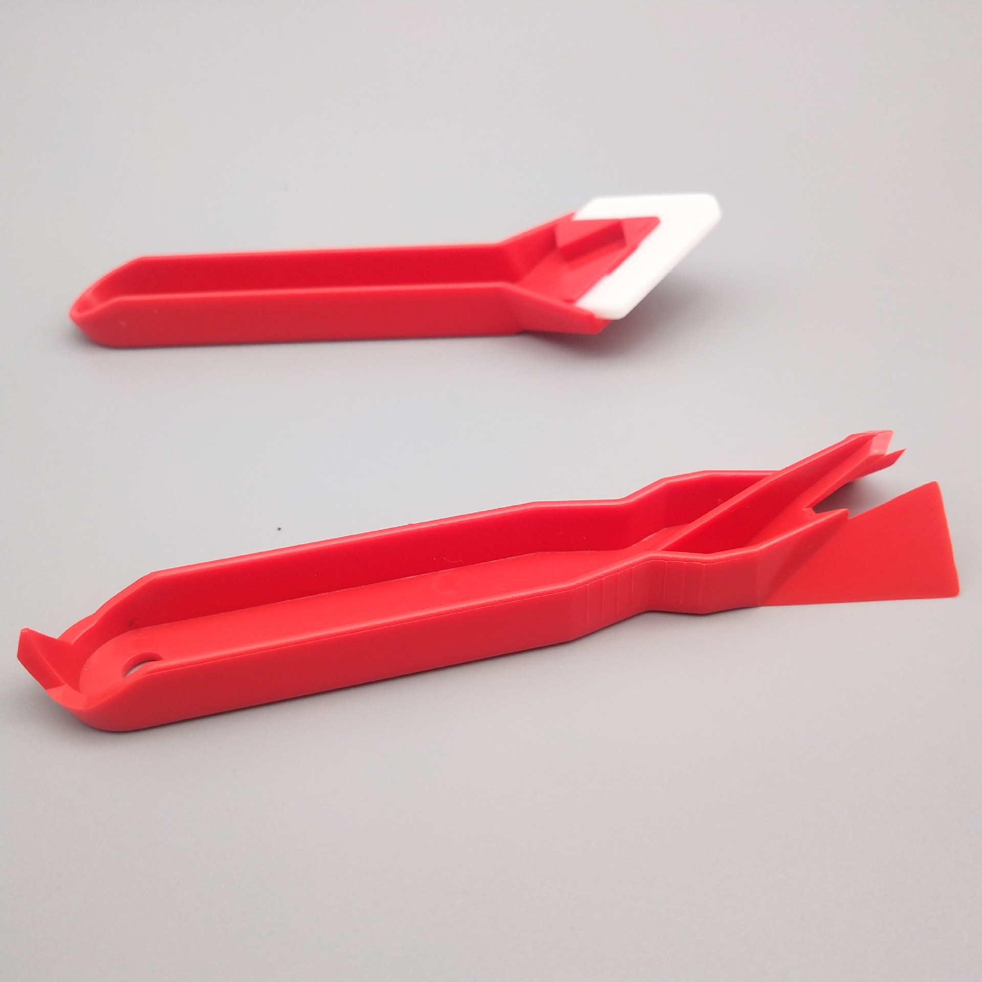 居家阴角刮板玻璃胶铲铲胶器 角度刮板清除残胶刮刀美缝五金工具