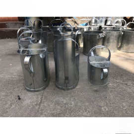 手工制作  白铁皮加油桶长嘴油壶备用装油桶带盖